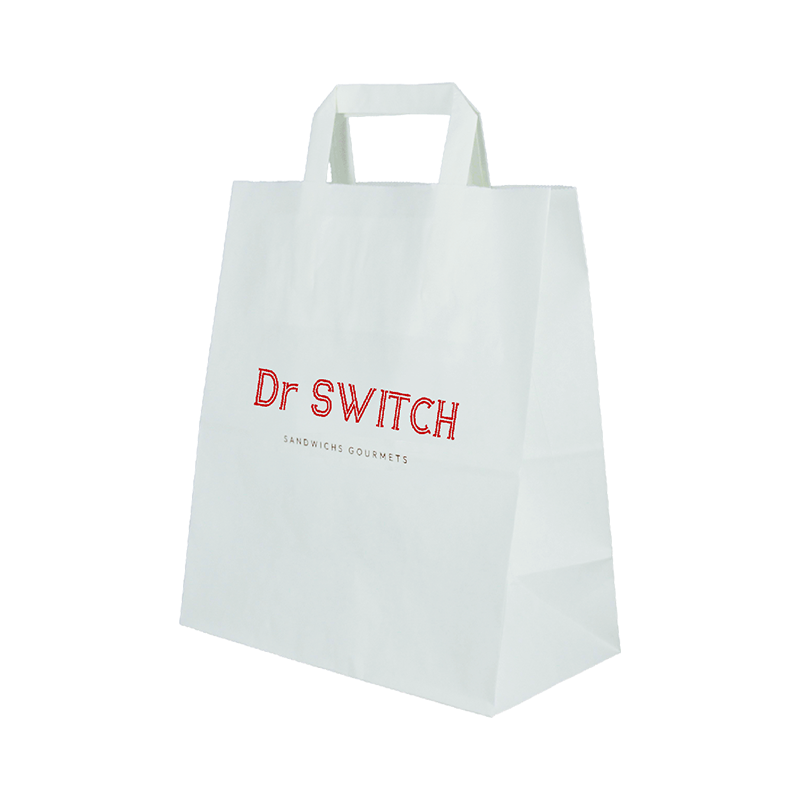 Sac cabas kraft personnalisé Dr Switch