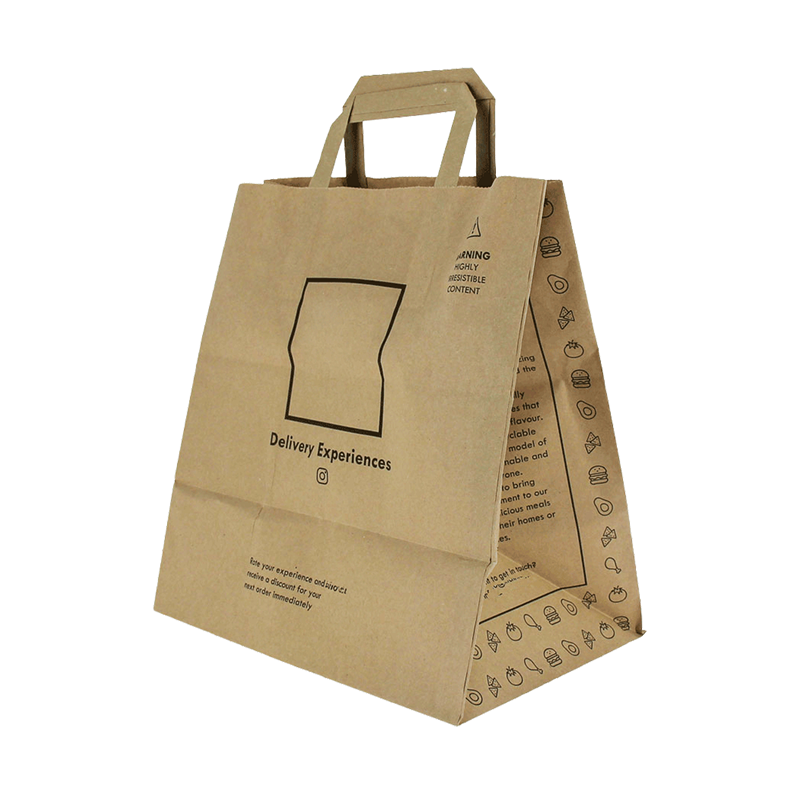 Sac cabas kraft personnalisé Delivery Experiences