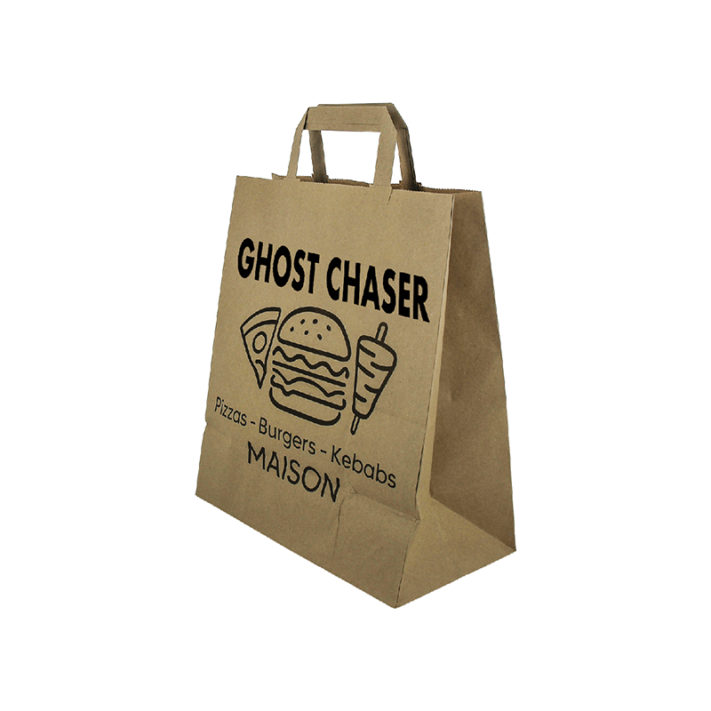 Sac cabas kraft personnalisé Ghost Chaser